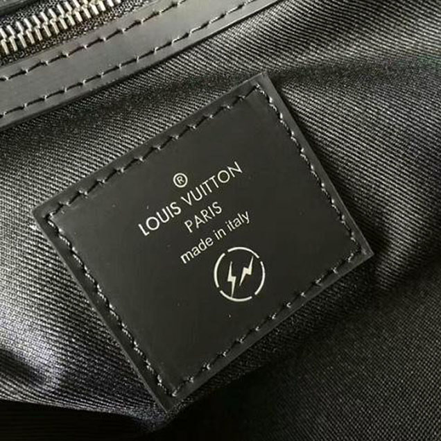 Сумка Louis Vuitton M43414 Keepall 55 Bandouliere Duffel Bag Monogram Eclipse Canvas "Black" фото № 9