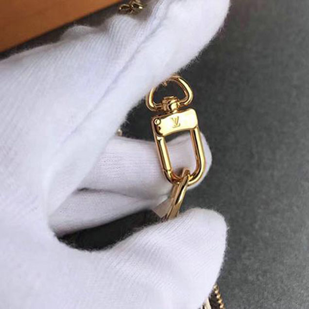 Сумка Louis Vuitton Mini Pochette Accessoires M67701 Monogram Canvas "Brown" фото № 9