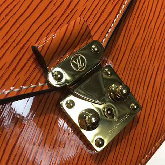 Сумка Louis Vuitton Pochette Metic Mini M54991 Epi Leather "Brown" фото № 5