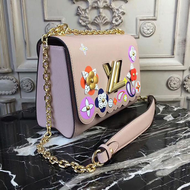 Сумка Louis Vuitton Twist MM M54858 Epi Leather "Pink" фото № 3