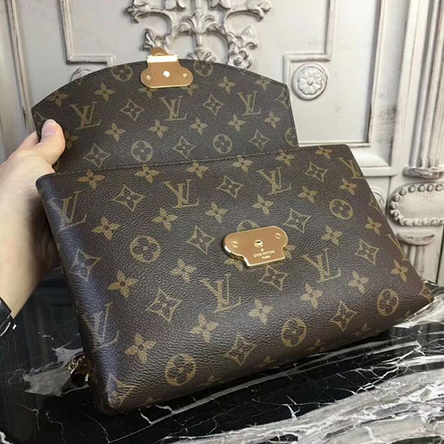 Сумка Louis Vuitton Saint Placide M43715 Monogram Canvas "Brown" фото № 7
