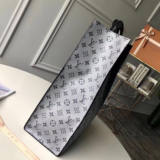 Сумка Louis Vuitton Monogram Eclipse Canvas Tote M43816 "Black" фото № 3