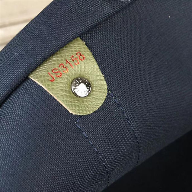 Сумка Louis Vuitton Monogram Canvas Keepall Bandouliere 45 M43855 "Navy Blue" фото № 10