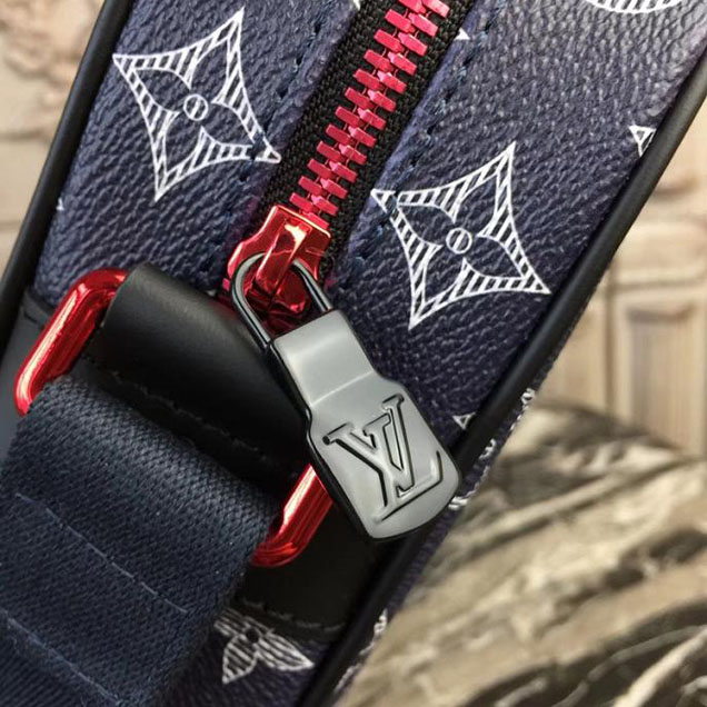 Сумка Louis Vuitton Monogram Canvas Danube PM M43678 "Navy Blue" фото № 8