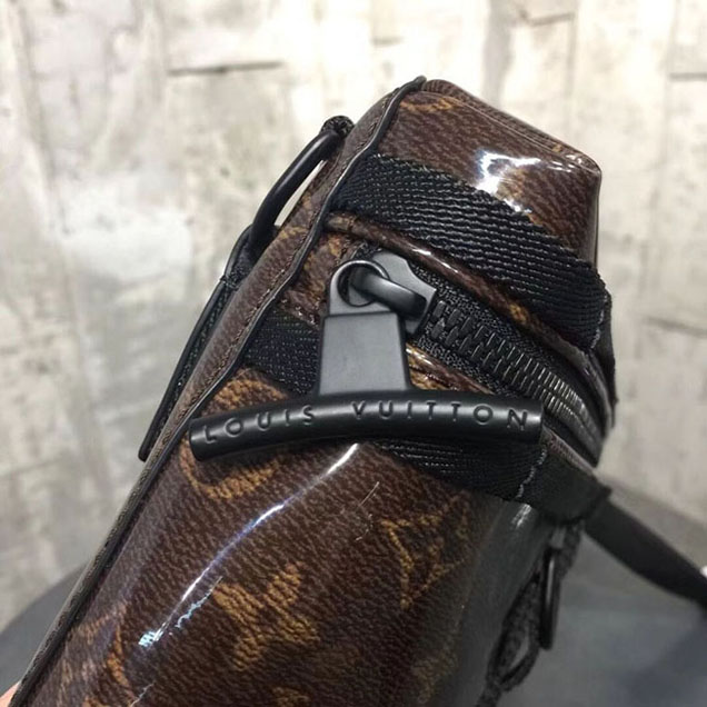 Сумка Louis Vuitton Monogram Glaze Messenger PM M43895 "Brown" фото № 9