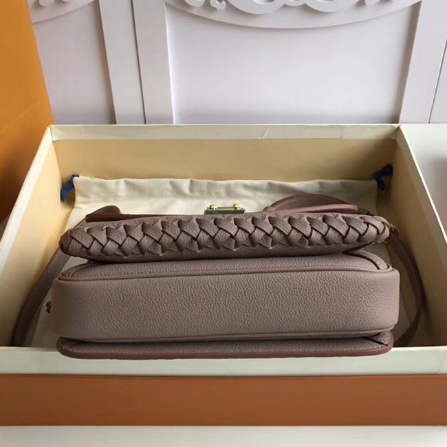 Сумка Louis Vuitton M43941 Pochette Metis Monogram Empreinte Leather Vison "Beige" фото № 5