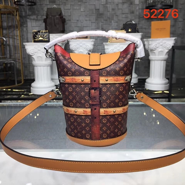 Сумка Louis Vuitton M52276 Duffle Bag Monogram Canvas "Brown" фото № 4