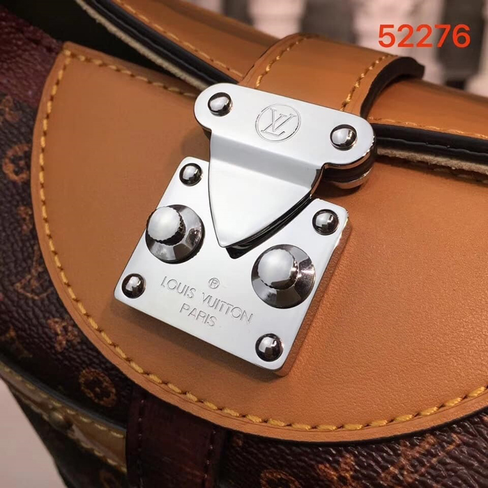 Сумка Louis Vuitton M52276 Duffle Bag Monogram Canvas "Brown" фото № 5