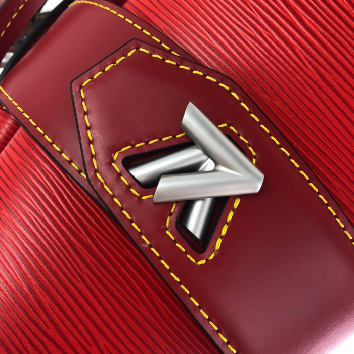 Сумка Louis Vuitton Twist Bucket M52927 Epi Leather Rust "Orange" фото № 6