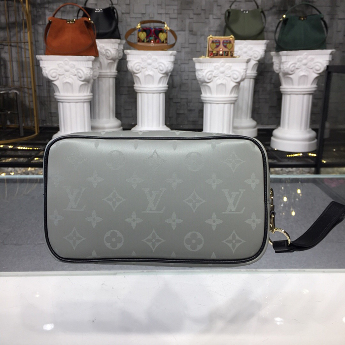 Клатч Louis Vuitton Alpha Clutch M44171 Monogram Canvas "Gray" фото № 4