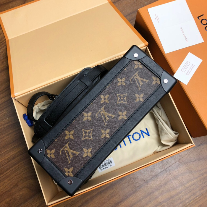 Сумка Louis Vuitton Soft Trunk M44478 Monogram Coated Canvas "Brown" фото № 7