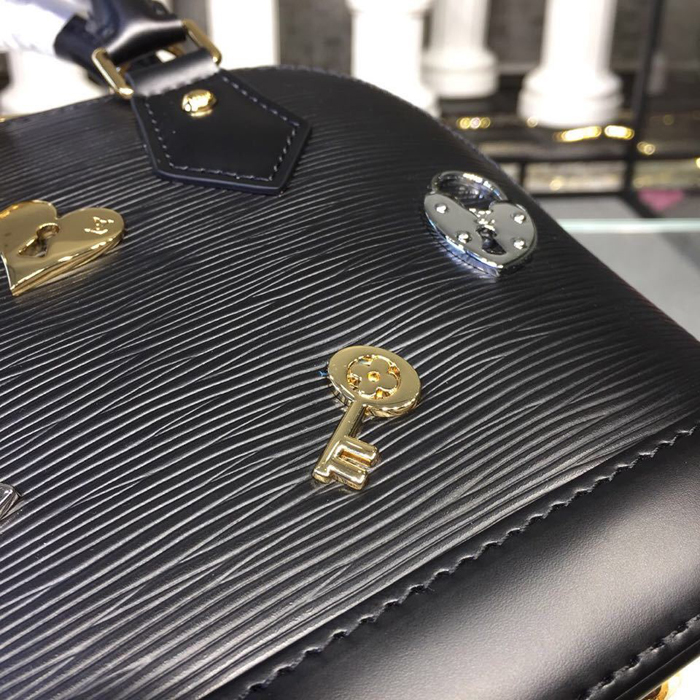 Сумка Louis Vuitton Alma BB M52884 Epi Leather "Black" фото № 6
