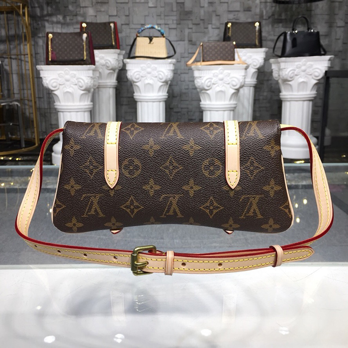 Сумка Louis Vuitton Pochette Marelle Pouch Waist Bag M51159 Monogram Canvas "Brown" фото № 4