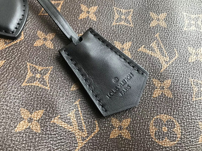 Сумка Louis Vuitton Flower Zipped Tote MM M44347 Monogram Canvas Black "Brown" фото № 7