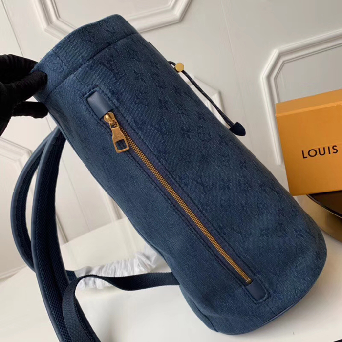 Рюкзак Louis Vuitton Chalk Backpack M44617 Monogram Denim "Navy Blue" фото № 4