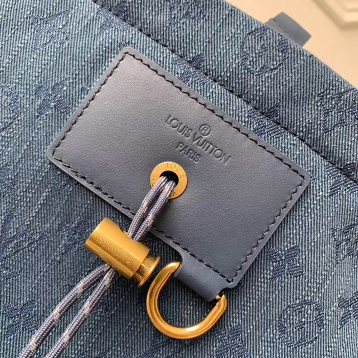 Рюкзак Louis Vuitton Chalk Backpack M44617 Monogram Denim "Navy Blue" фото № 7