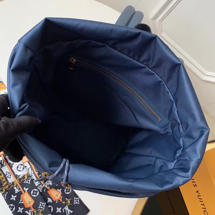 Рюкзак Louis Vuitton Chalk Backpack M44617 Monogram Denim "Navy Blue" фото № 9