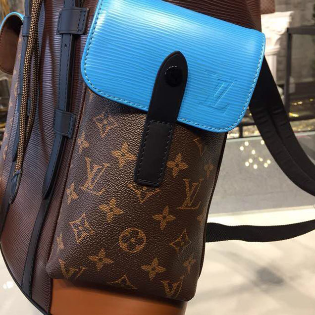 Рюкзак Louis Vuitton Christopher PM Backpack Bag Epi Canvas Spring Summer 2018 Collection M51458 "Brown" фото № 5