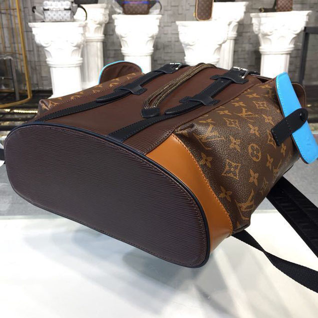 Рюкзак Louis Vuitton Christopher PM Backpack Bag Epi Canvas Spring Summer 2018 Collection M51458 "Brown" фото № 8