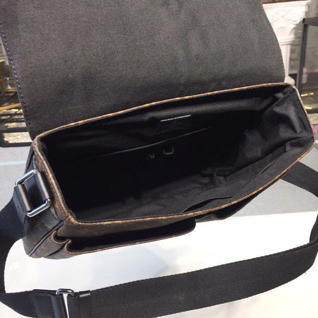 Сумка Louis Vuitton Christopher Messenger Bag 36cm Monogram Macassar Canvas Fall Winter 2018 Collection N41500 "Brown" фото № 8