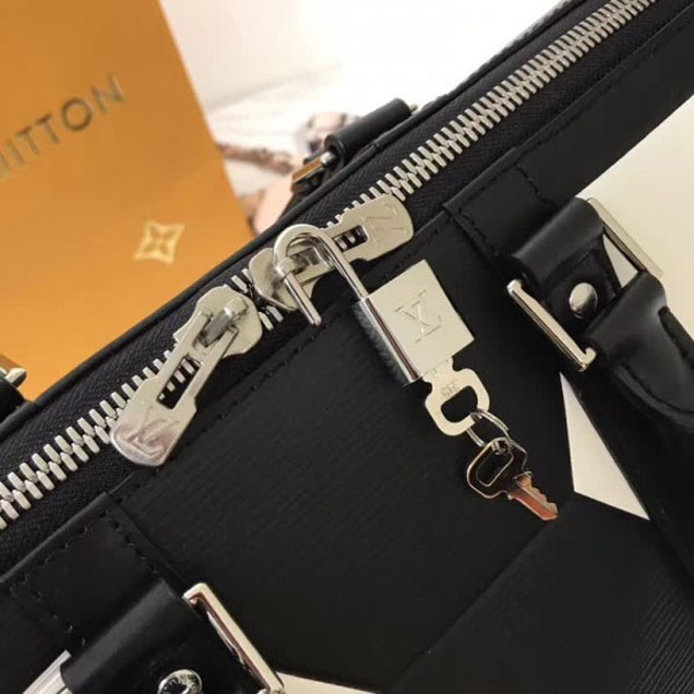 Сумка Louis Vuitton Keepall Bandouliere 50 Travel Bag M52187 2018 "Black" фото № 7