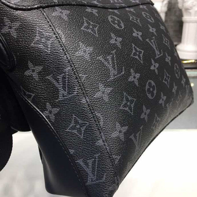 Сумка Louis Vuitton Messenger PM Explorer Bag 26cm Monogram Eclipse Canvas Fall Winter 2018 Collection M40565 Noir "Black" фото № 6