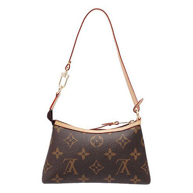 Сумка Louis Vuitton M40309 Mini Pochette Delightful Monogram Canvas "Brown" фото № 4