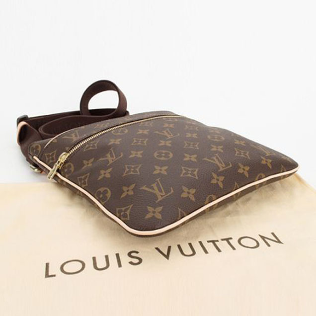 Сумка Louis Vuitton M40524 Valmy Pochette Crossbody Bag Monogram Canvas "Brown" фото № 6