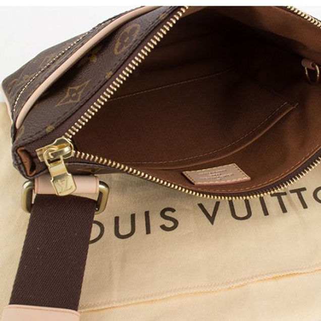 Сумка Louis Vuitton M40524 Valmy Pochette Crossbody Bag Monogram Canvas "Brown" фото № 7