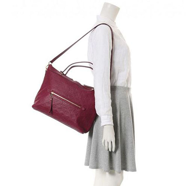 Сумка Louis Vuitton M41166 Bastille MM Tote Bag Monogram Empreinte Leather "Purple" фото № 10