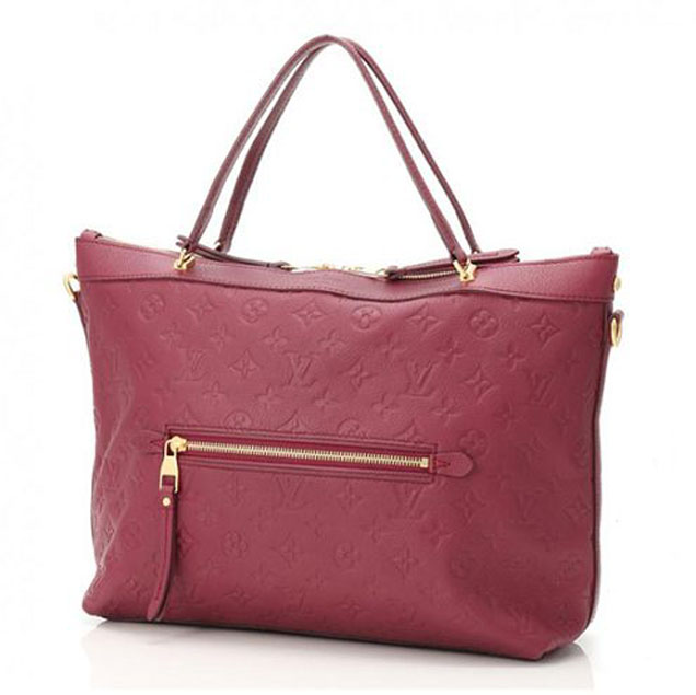 Сумка Louis Vuitton M41166 Bastille MM Tote Bag Monogram Empreinte Leather "Purple" фото № 3