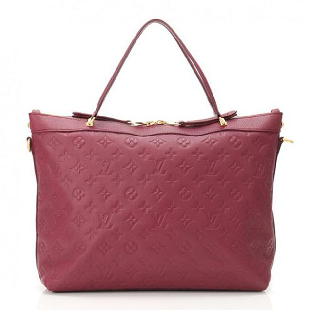 Сумка Louis Vuitton M41166 Bastille MM Tote Bag Monogram Empreinte Leather "Purple" фото № 4