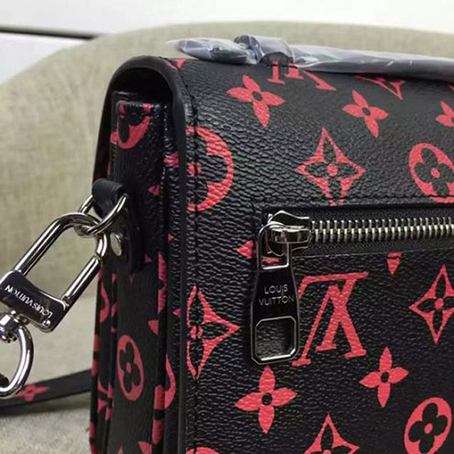 Сумка Louis Vuitton M41462 Pochette Metis Crossbody Bag Monogram Canvas "Black" фото № 7