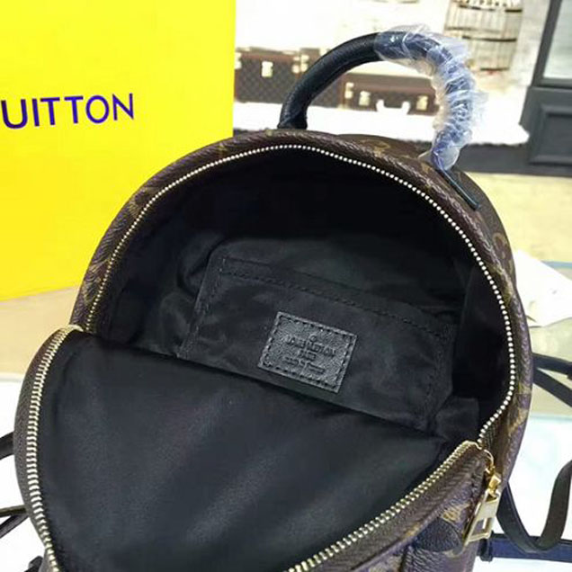 Рюкзак Louis Vuitton M41562 Palm Springs Backpack Mini Monogram Canvas "Brown" фото № 5