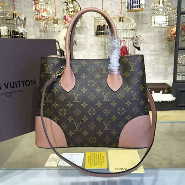 Сумка Louis Vuitton M41597 Flandrin Tote Bag Monogram Canvas "Brown" фото № 4