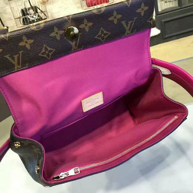 Сумка Louis Vuitton M42738 Cluny BB Tote Bag Monogram Canvas "Brown" фото № 9