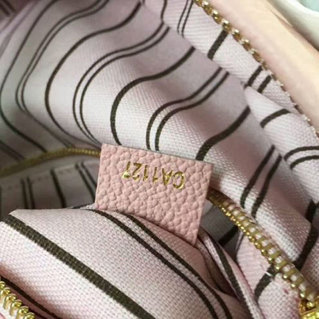 Рюкзак Louis Vuitton M44019 Sorbonne Backpack Monogram Empreinte Leather "Pink" фото № 10