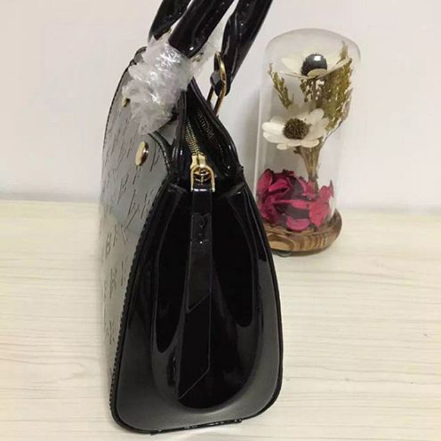 Сумка Louis Vuitton M50600 Brea PM Tote Bag Monogram Vernis "Black" фото № 4