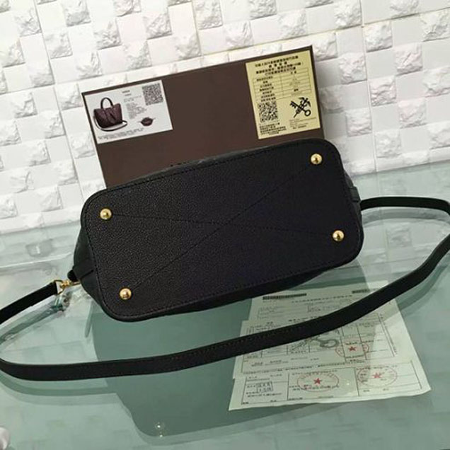 Сумка Louis Vuitton M50639 Mazarine PM Tote Bag Monogram Empreinte Leather "Black" фото № 4