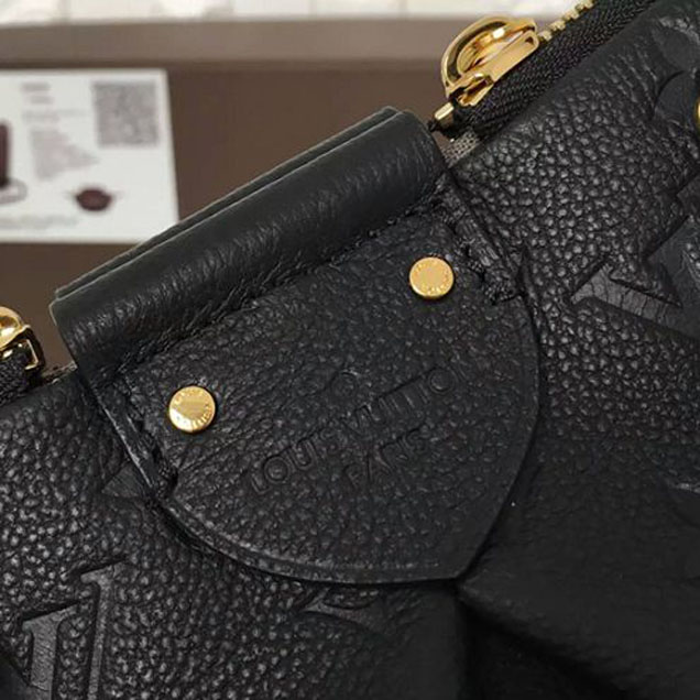 Сумка Louis Vuitton M50639 Mazarine PM Tote Bag Monogram Empreinte Leather "Black" фото № 5