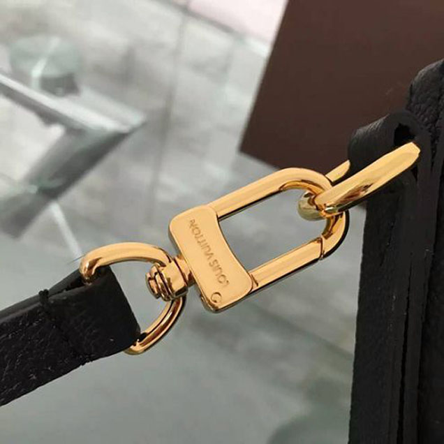 Сумка Louis Vuitton M50639 Mazarine PM Tote Bag Monogram Empreinte Leather "Black" фото № 8