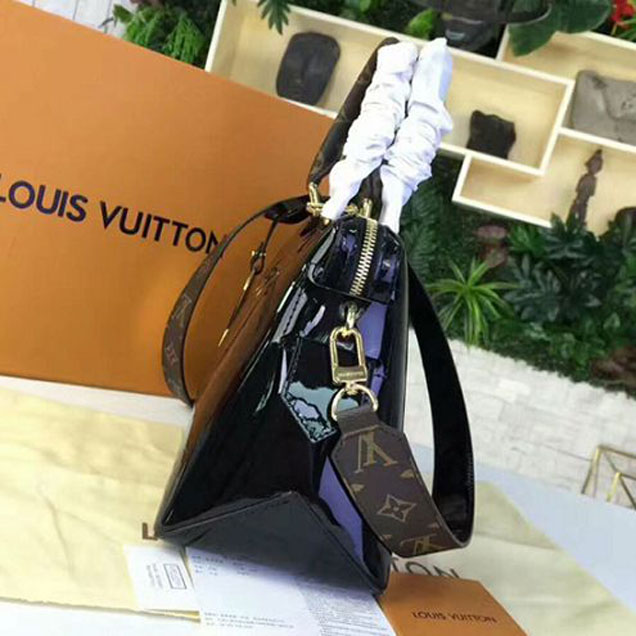 Сумка Louis Vuitton M54626 Tote Miroir Tote Bag Monogram Vernis Leather "Black" фото № 3