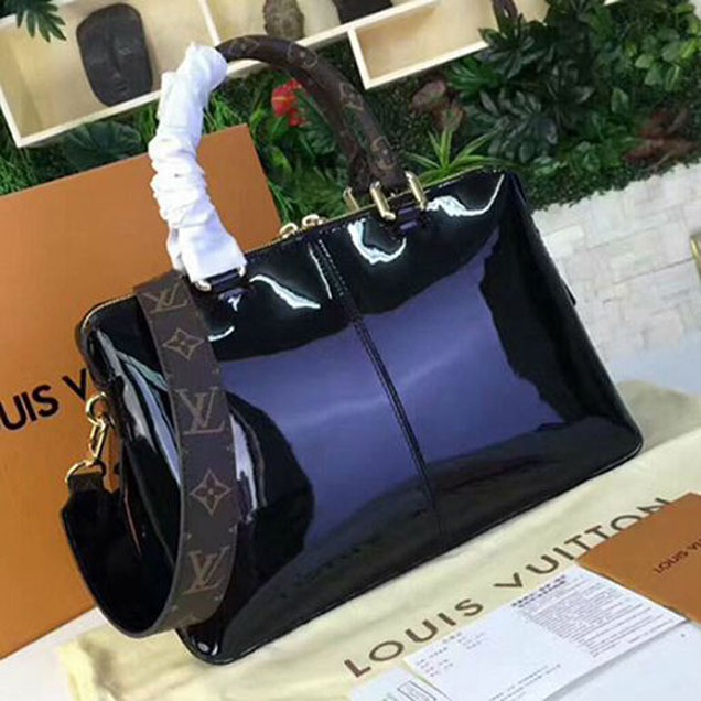 Сумка Louis Vuitton M54626 Tote Miroir Tote Bag Monogram Vernis Leather "Black" фото № 4