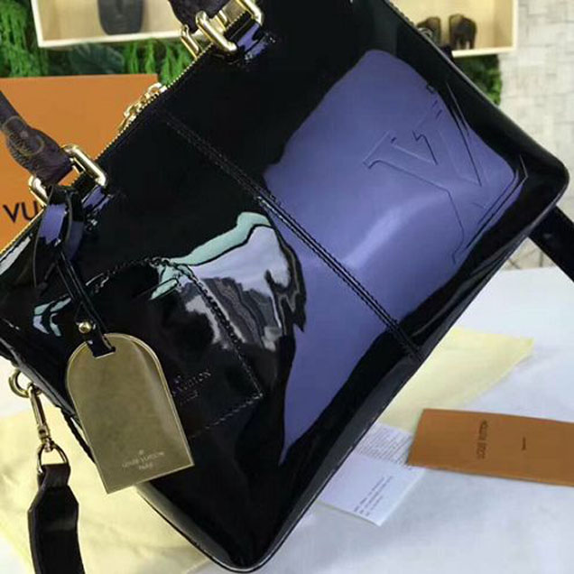 Сумка Louis Vuitton M54626 Tote Miroir Tote Bag Monogram Vernis Leather "Black" фото № 5