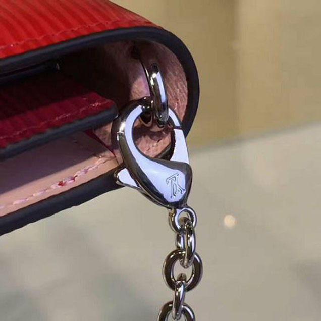 Сумка Louis Vuitton M62252 Chain Wallet Epi Leather "Red" фото № 10