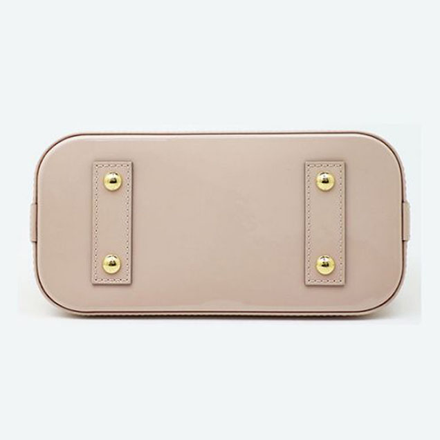 Сумка Louis Vuitton M90064 Alma BB Tote Bag Monogram Vernis "Beige" фото № 5