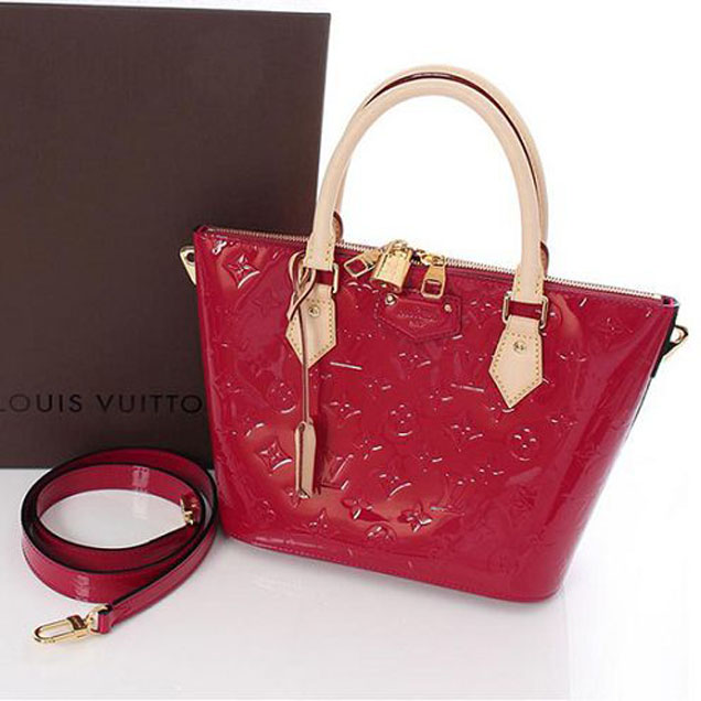 Сумка Louis Vuitton M90166 Montebello PM Tote Bag Monogram Vernis "Pink" фото № 9