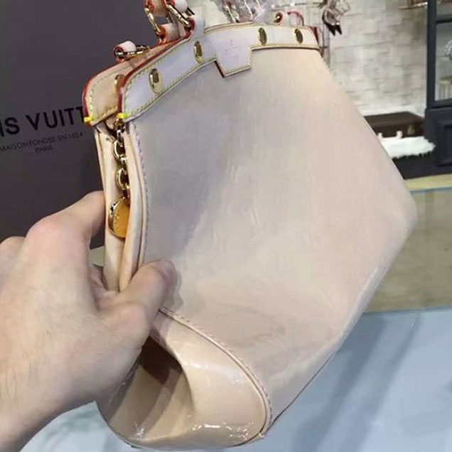 Сумка Louis Vuitton M90180 Brea MM Tote Bag Monogram Vernis "Beige" фото № 5
