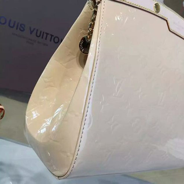 Сумка Louis Vuitton M90180 Brea MM Tote Bag Monogram Vernis "Beige" фото № 6