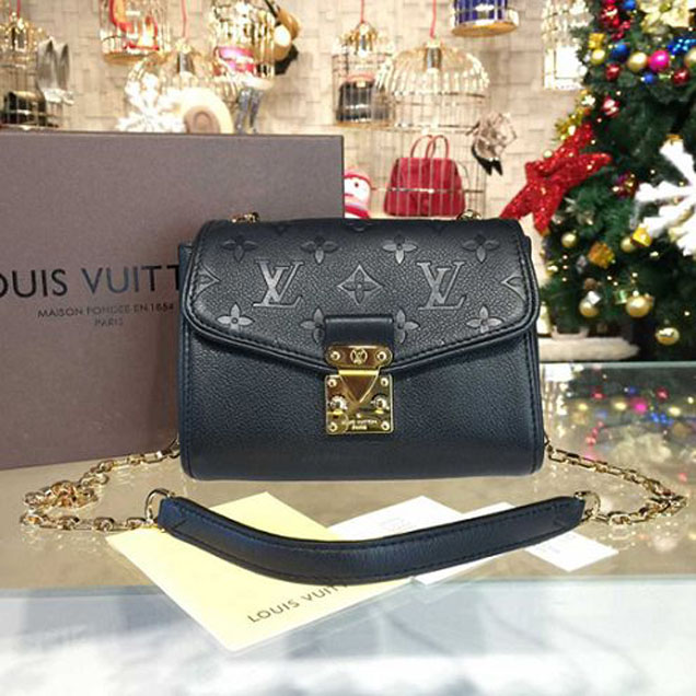 Сумка Louis Vuitton M94552 Saint-Germain BB Crossbody Bag Monogram Empreinte Leather "Black" фото № 2